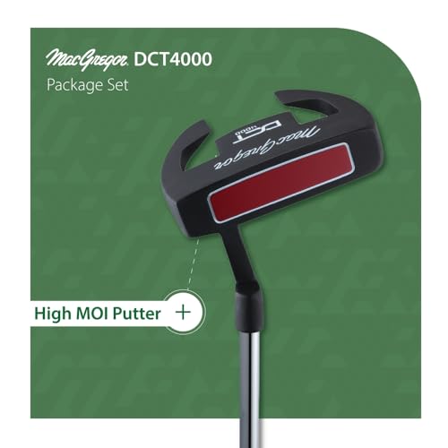MacGregor DCT4000 Men's Golf Club Set with Bag – 9 Piece