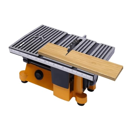 Mini Sierra de Mesa, Mini sierra de mesa eléctrica for cortar madera, piedra, metal y vidrio, 2 hojas, 4500 RPM. Bricolaje, modelado y corte
