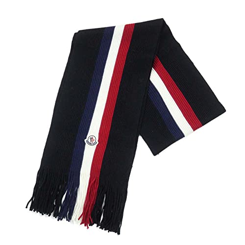 [モンクレール] メンズ マフラー 3C000-07-A9575 ブラック [並行輸入品]