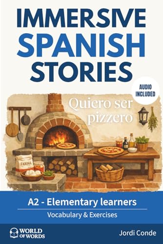 Recopilación de Pizzero , tabla con los diez mejores. 50 Quiero Ser Pizzero: A full-length Spanish novel (200 pages) with plenty of images and exercises for beginners. 24 chapters + full free audio. A2 level