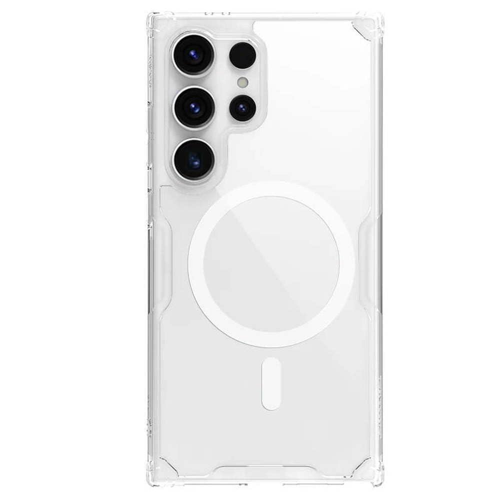 Custodia magnetica per Samsung Galaxy S25 S24 Ultra Plus Pro, protezione per obiettivo, magnete standard, per Samsung S25
