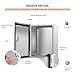 Stainless Steel Electrical Enclosures NEMA 4X Electrical Box w/Removable Inner Panel,IP66 Water & Dust Proof Ideal for Outdoor/Indoor Electrical Junction Box (16
