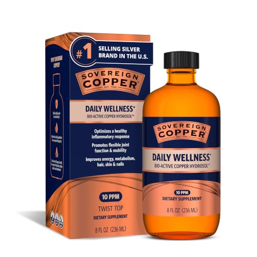 Sovereign Copper Bio-Active Copper Hydrosol, 4 fl...