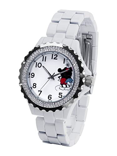 Disney Reloj Analógico Para Unisex Adulto De Cuarzo Con Correa En Metal Wds000897 Disney Reloj Analógico Para Unisex Adulto De Cuarzo Con Correa En Metal Wds000897