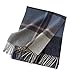 Produktbild CMZYBBD Schal Damenschal Kaschmirschal, Kariertem Schal, Herbst Winter Warmer Bunte Karierte Reine Kaschmirschal-grey-b-30 * 180 cm