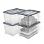 Transparent Et Gris
