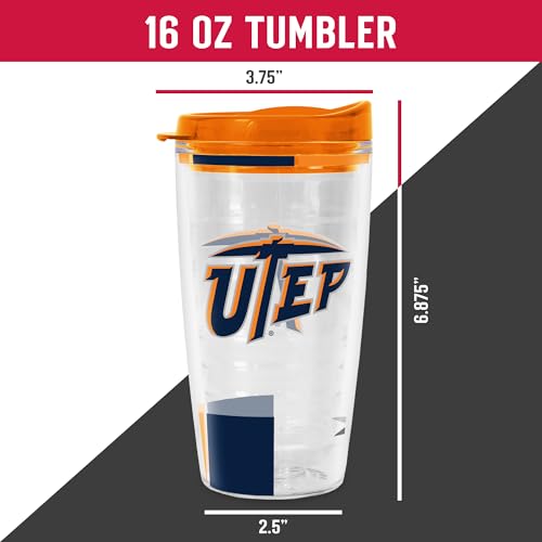Image of Rico Industries NCAA Double Wall Tritan Tumbler 16oz or 22oz