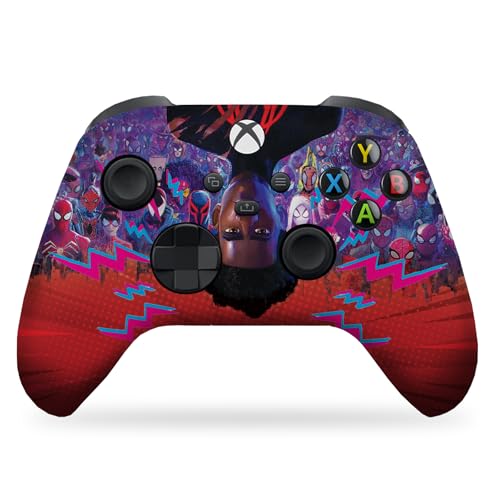 DreamController Milles Moralles Spiidervers Custom X-box Controller Wirelless compatible with X-box One/Series X/S Proudly Customized in USA with Permanent HYDRO-DIP (NOT JUST A SKIN)
