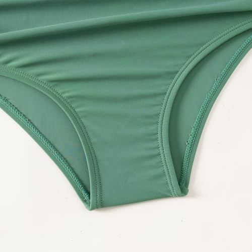 Girls Swimsuit One Piece Bathing Suit Straps Girls'Swimwear 7-16T3