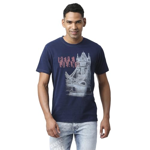Image of Pepe Jeans Men Cotton Fitted T-Shirt