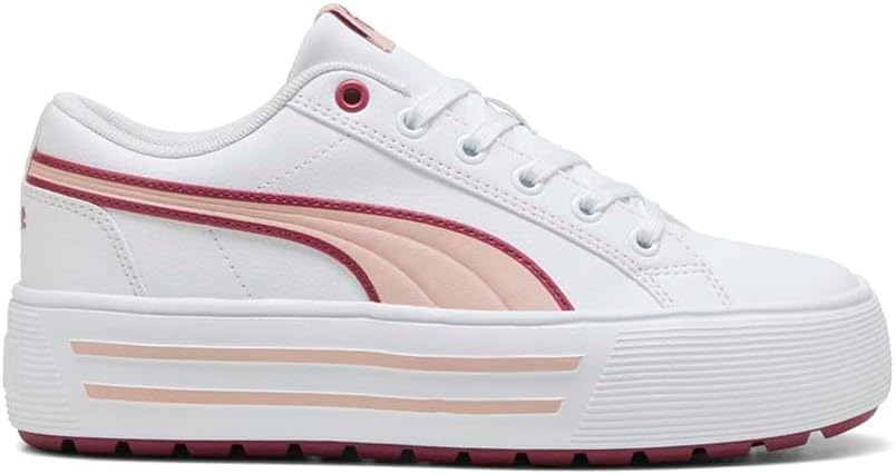PUMA Womens Kaia 2 Lace Up Sneakers Shoes Casual - White