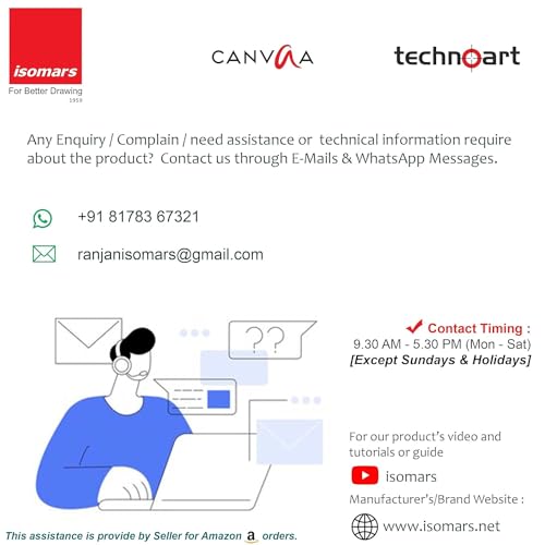 Isomars Calligraphy Ink for Dip Pens Suitable for G Nibs, Flex Nibs and Pilot Parallel Pen - Set of 5 Colors - with Free Calligraphy Oblique Holder