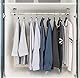 Gardinenstange Halterung,Biluer 8PCS 19mm+22mm Edelstahl Rundrohr-Halterung Halterung fur Die Vorhangstange Kleiderschrank Stangenhalter Fur Kleiderschrank Schrankrohr Zum Aufhangen (19mm+22mm)