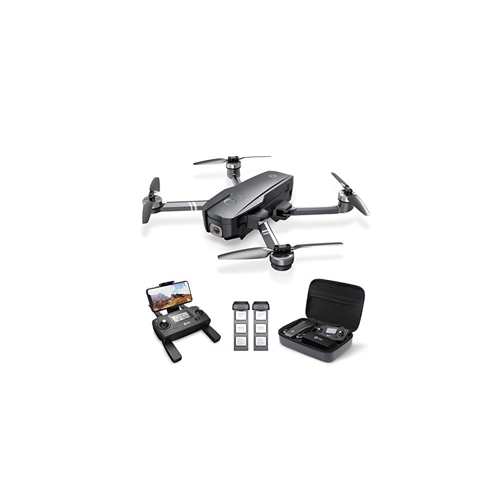 Holy-Stone-HS720-Foldable-GPS-Drone-with-4K-UHD-Camera-for-Adults-Quadcopter-with-Brushless-Motor-Auto-Return-Home-Follow-Me-52-Minutes-Flight-Time-Long-Control-Range-Includes-Carrying-Bag