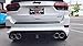 Body Kit Front and Rear Bumper for Jeep Grand Cherokee SRT 2011-2016 Fiberglass Unpainted