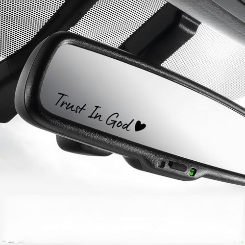 5-Piece Trust in God Car Stickers, Multi-Color Funny Car Stickers and Decals Christian Car Decals Cute Car Accessories