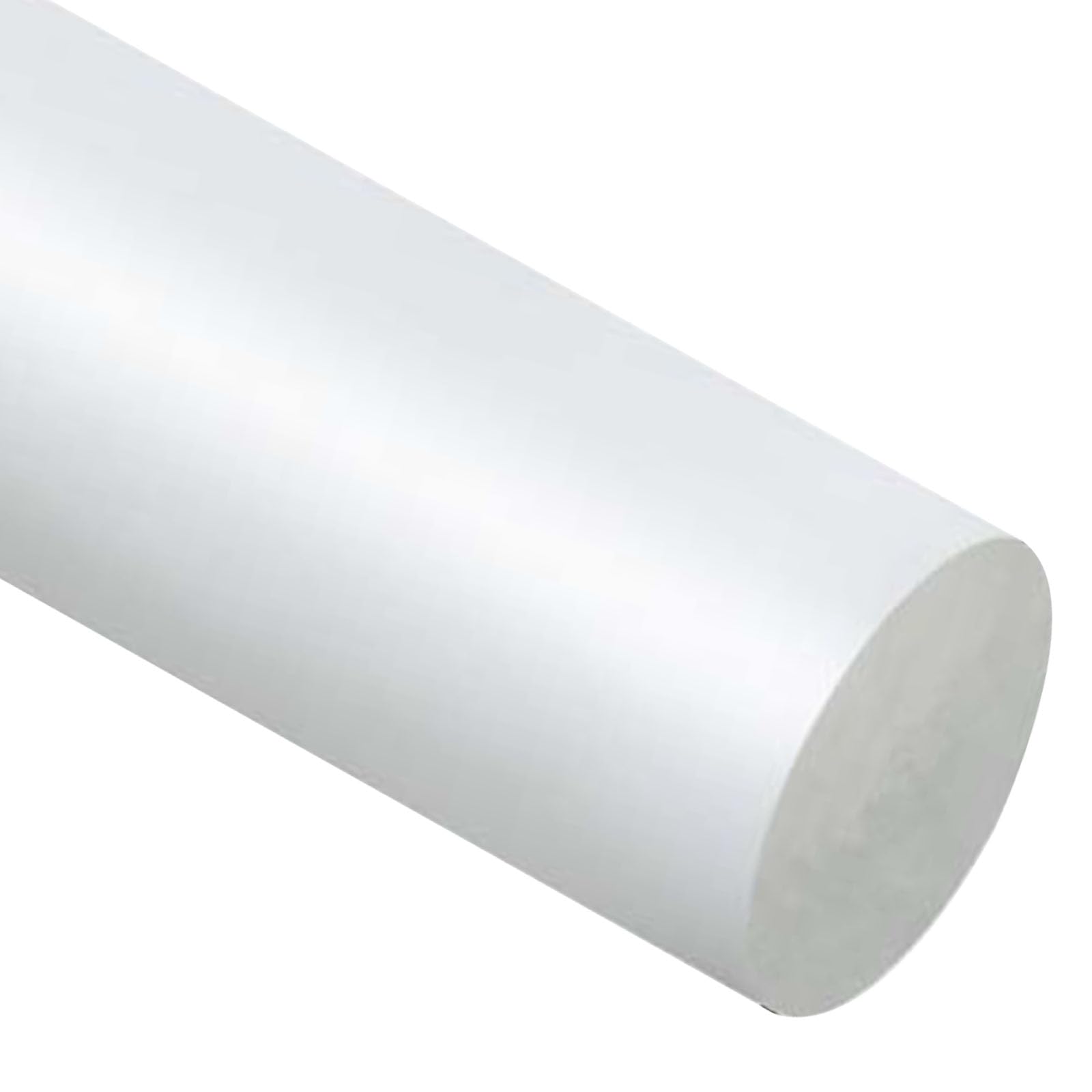 Hgcoeyr One Color Nylon Drift Punch Rod, Pa6 Nylon Round Rod, Impact Resistant, Bearings Bushings Mechanical Parts, 6-300Mm, 50Cm(100Mm/2Pcs)