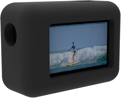 Miniatura 4 de Compatible con DJI Action 3 - Funda protectora de silicona antiarañazos para cámara DJI Action 3, accesorios de cámara antiarañazos, color negro