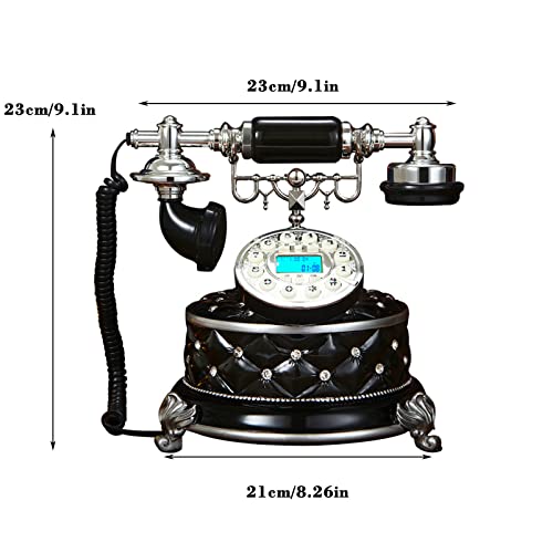 Téléphone fixe câblé objet de collection rétro blanche idée cadeau maison - 3