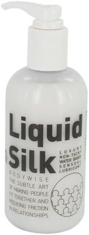 Liquid Silk Water Based Personal lubricant - 250ml Bottle by Bodywise®