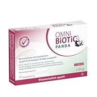 OMNi BiOTiC PANDA | Speziell für Schwangere & Babys entwickelt | Einfache Anwendung | Wissenschaftlich fundiert, in Studien geprüft | Vegan | 7 Portionen