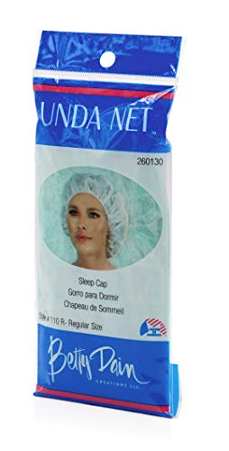 Betty Dain Unda Net Sleep Cap/Hairnet, Non-Woven Breathable Fabric, Protects Hair While You Sleep, Ideal for Industrial and Food Service Environments, Standard, 24 Per Pack - Thumbnail 2