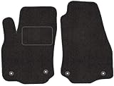 Fußmatten mit Clips 2er Set für Opel Astra H 2004-2012 Velours Automatten
