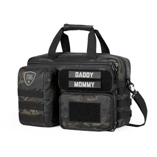 Image of Tactical Baby Gear 4th Gen Tactical Diaper Bag for Dads w/Included Changing Mat, Stroller Straps