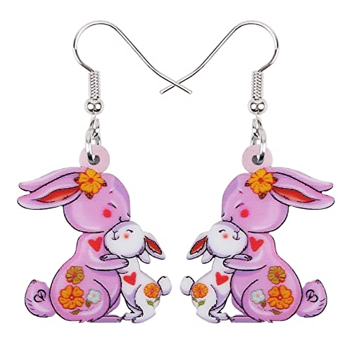 Pendientes de conejo WEVENI el regalo de joyería ideal y original para mujer