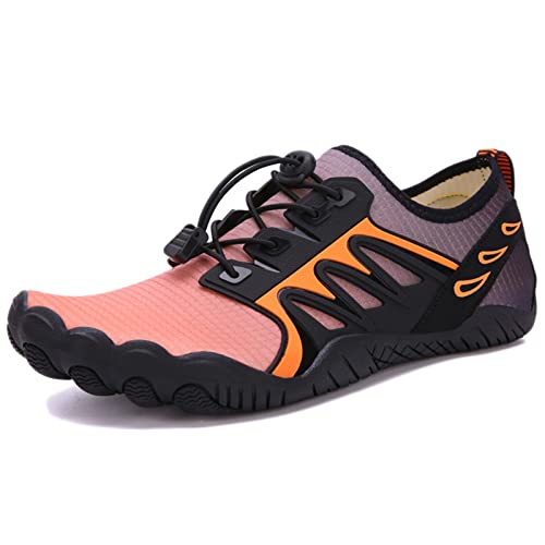 Beach Surf Water Shoes for Women,Summer Casual Aqua Pool Swim Shoes for Men,Quick-Dry Soft Lightweight Barefoot Shoes,Unisex,with Draining Hole,for Diving Kayaking Yoga