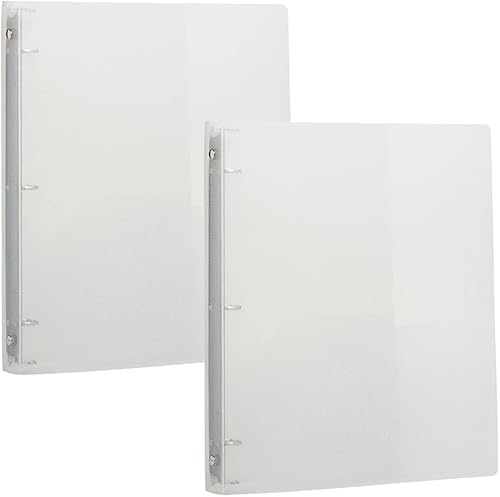 Miniatura 114 de JAM PAPER - Carpetas de plástico de 1 pulgada - Carpetas de 3 anillas surtidas (rojo, azul, verde y naranja) - Paquete de 4