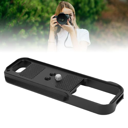 Placa de montaje inferior de camara XE5 resistente soporte para tripode y zapata rapida 3