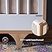 dadada Baby Jolly 3-in-1 Convertible Crib to Toddler Bed – Modern Wooden Crib Made in Italy, GREENGUARD Gold Certified Small Baby Crib