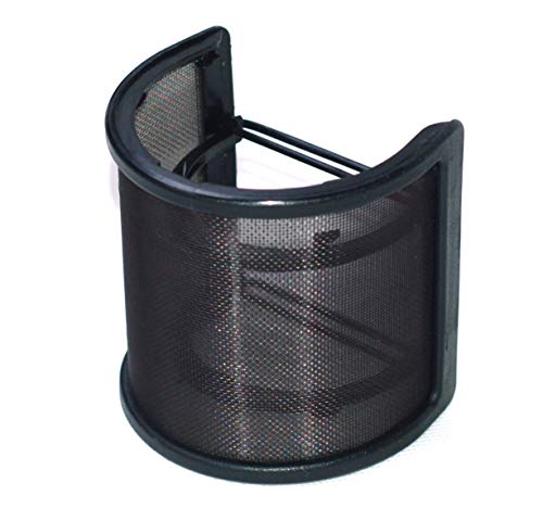 Aufnahmestudio Mikrofon Popfilter kompatibel für Audio-Technica AT2020 AT2035 AT8137 AT4033 AT4040 AT4047 AT5040 AT2050 AT4080 AT4050 AT4060 ATR2500 AKG c3000 C414XLII C314 RODE NT1 K2