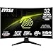 Produktbild MSI MAG 325CQF Curved Gaming Monitor 32" WQHD - Rapid VA 1000R 2560x1440, 180Hz / 0,5ms (GtG, Min.), Adaptive Sync - DP 1.4a, HDMI 2.0b CEC, USB Type-C (DP Alt. w/ 15W PD)