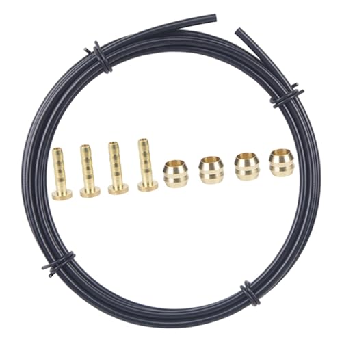 Menolana Mountain Bike Brake Hose Accessory Repair Tool Replacement Durability Premium Practical Hydraulic Disc Brake Hose 2.5M Length, BH59