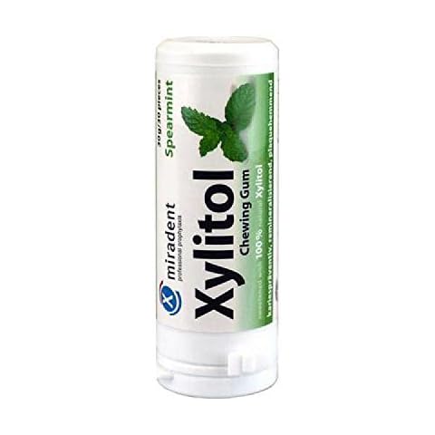 Hager Pharma Xylitol Chewing Gum, Spearmint, 30 Count Cover