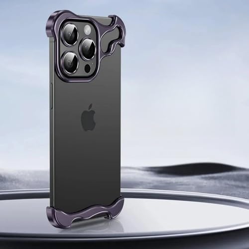 Coque iPhone 13 sans cadre violette pour protéger votre objectif au quotidien