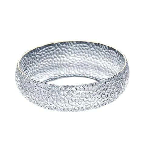 Cabilock Ensaladera De Vidrio Decoración De Cristal Tazones De Fuente Tazón De Sopa Grande Cuenco De Cristal Decorativo Frutero Decorativo Bochas Niño Tazón De Cereal Alimento