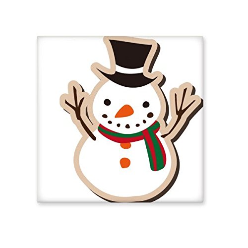 Bonhomme de neige carrelage céramique pour égayer une salle de bain ou une cuisine sombre en hiver