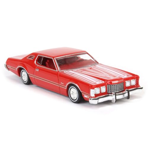 Camioneta 1:64 1973 Thunderbird Roja Custom miniatura 2