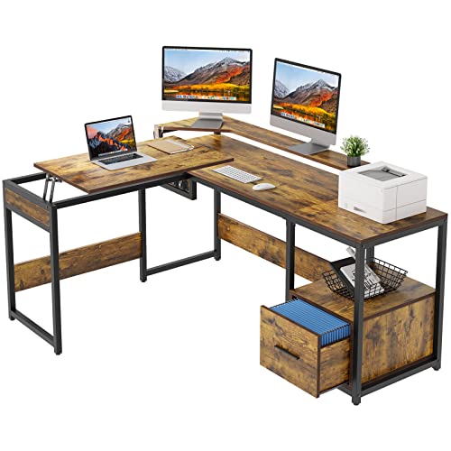 List of Top Ten Best Corner Desk For Multiple Monitors Top Picks 2023