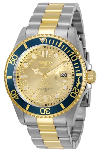 Invicta Men's Pro Diver Quartz Watch, Two Tone, 30022