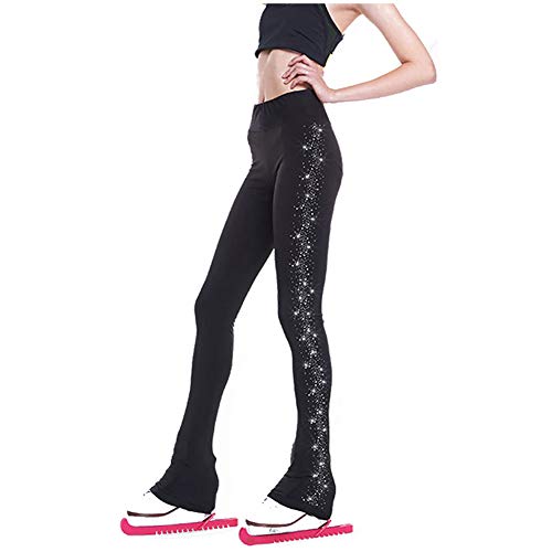 Tuta Da Pattinaggio Artistico Bambina 2 Pezzi - Giacca E Leggings Con Strass Per Gare - Foto 6