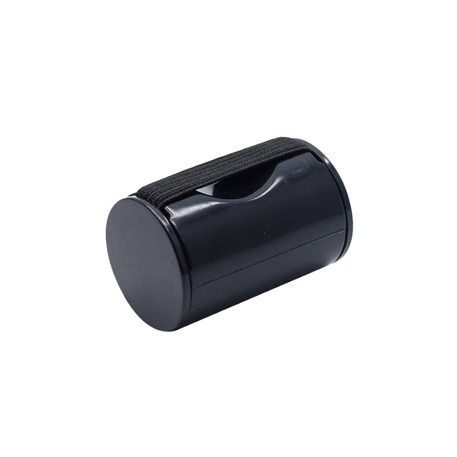 Rigych 2 Pcs Red Rhythm Finger Shaker & 2 Pcs Black Foot Tambourine