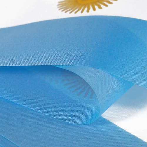 Image of Anley Argentina String Flag Pennant Flags, Patriotic Events 9th of July Argentina Independence Day Decoration Sports Bars - 33 Feet 38 Flags