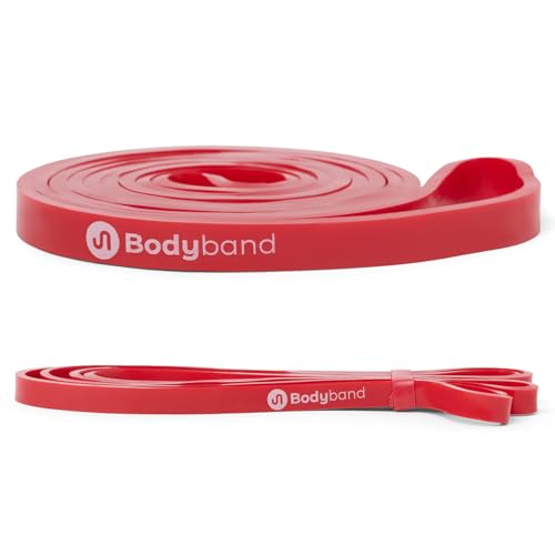 Image of Bodyband Heavy Resistance Band for Workout TPE Bands for Exercise & Stretching Pull Up Bands for Home, Gym for Men & Women Toning Resistance Band TPE