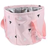 CHICAMPERA 折りたたみフットバスバケツ 軽量携帯用足湯桶 安定設計アウトドアキャンプ旅行用 ふくらはぎ対応快適浸かり体験