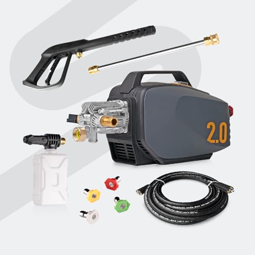 Active 2.0 Electric Pressure Washer – 2.0 GPM high Pressure Washer for DIY at Home car wash, Detailing and Other Cleaning transformations with 1800 Peak PSI by Active - Image 8