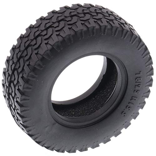 2 szt. opony gumowe 1,55 cala do 1/14 Rm8 RC Crawler zdalnie sterowane opony samochodowe